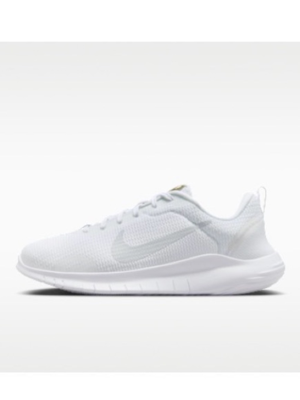 Nike Women's Flex Experience- White Lightweight Knit Athletic Sneakers. Size 8